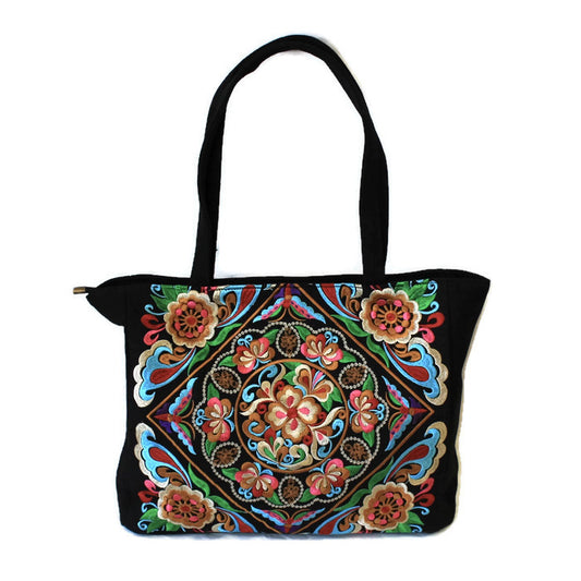 Embroidered Tote